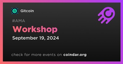 Gitcoin to Host Workshop on September 19th