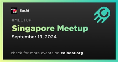 Sushi to Host Meetup in Singapore on September 19th