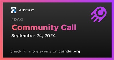 Arbitrum to Host Community Call on September 24th