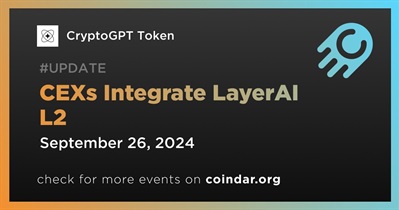 CrypyoGPT Token to Integrate LayerAI With CEXs on September 26th