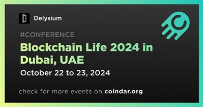 Delysium to Participate in Blockchain Life 2024 in Dubai on October 22nd