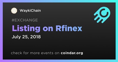 Listing on Rfinex
