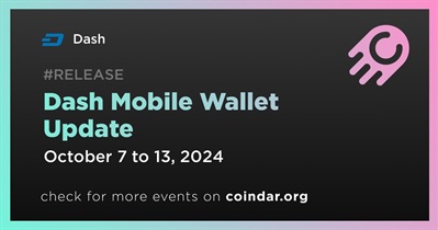 Dash to Update Dash Mobile Wallet on October 6th