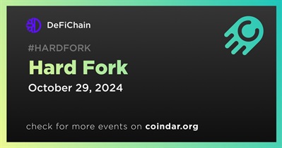 DeFiChain to Undergo Hard Fork on October 29th