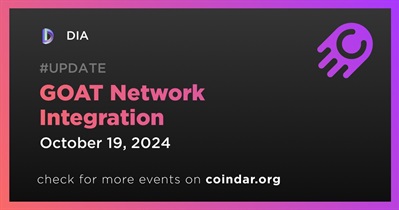 DIA to Be Integrated With GOAT Network