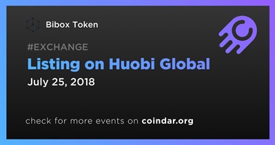 Listing on Huobi Global