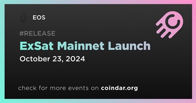 EOS to Launch ExSat Mainnet