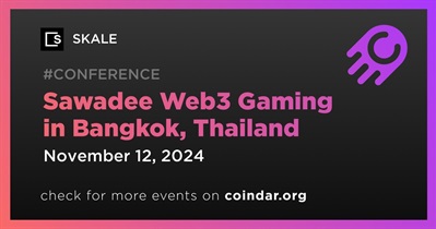 SKALE to Participate in Sawadee Web3 Gaming in Bangkok on November 12th