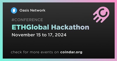 Oasis Network to Participate in ETHGlobal Hackathon on November 15th