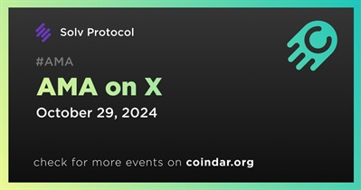 Solv Protocol to Hold AMA on X