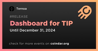 Ternoa to Launch Dashboard for TIP in Q4