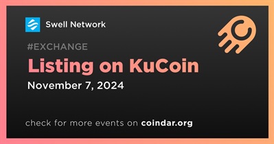 Swell Network to Be Listed on KuCoin on November 7th