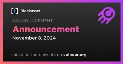 Blockasset to Make Announcement