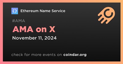 Ethereum Name Service to Hold AMA on X on November 11th