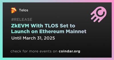 Telos to Launch ZkEVM With TLOS on Ethereum Mainnet in Q1