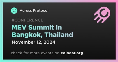 Across Protocol to Participate in MEV Summit in Bangkok on November 12th