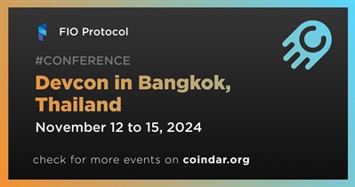 FIO Protocol to Participate in Devcon in Bangkok on November 12th