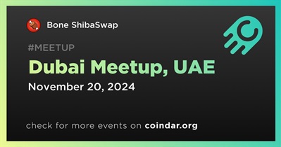 Bone ShibaSwap to Host Meetup in Dubai on November 20th
