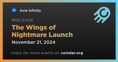 Axie Infinity to Release the Wings of Nightmare on November 21st