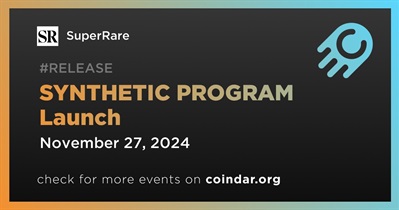 SuperRare to Release SYNTHETIC PROGRAM on November 27th