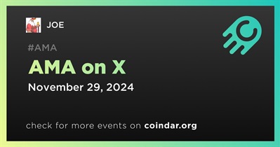 JOE to Hold AMA on X on November 29th
