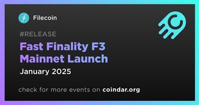 Filecoin to Launch Fast Finality F3 on Mainnet in January