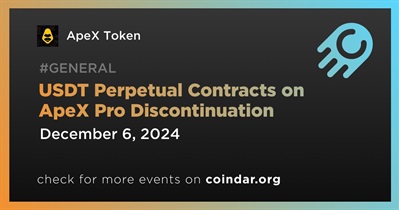 ApeX Token to Discontinue USDT Perpetual Contracts on ApeX Pro on December 6th