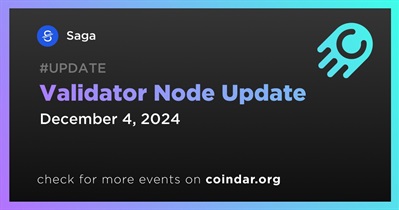 Saga to Update Validator Node