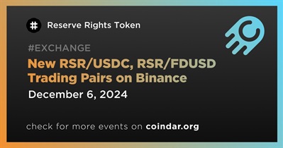 Binance to Add New RSR/USDC, RSR/FDUSD Trading Pairs on December 6th