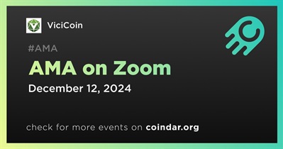 ViciCoin to Hold AMA on Zoom on December 12th