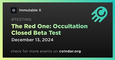 Immutable X to Host the Red One: Occultation Closed Beta Test on December 13th