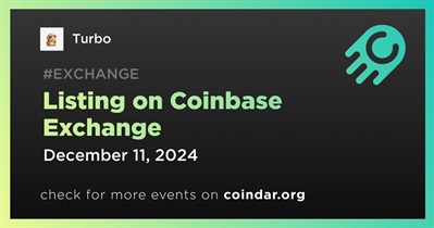 Turbo to Be Listed on Coinbase Exchange