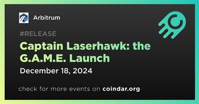 Arbitrum to Launch Captain Laserhawk: the G.A.M.E. on December 18th