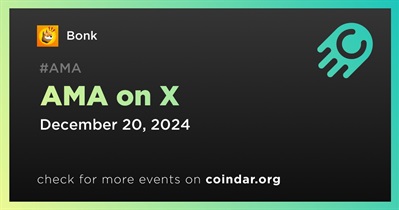 Bonk to Hold AMA on X on December 20th