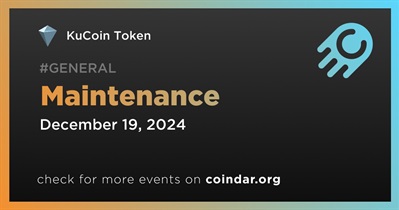 KuCoin Token to Conduct Scheduled Maintenance on December 19th