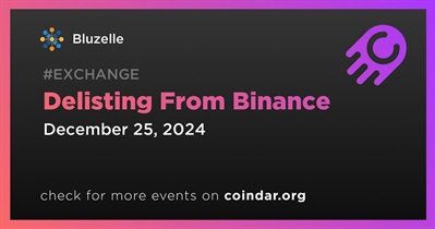 Bluzelle to Be Delisted From Binance on December 25th