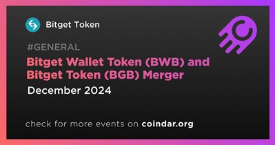 Bitget to Announce Bitget Wallet Token (BWB) and Bitget Token (BGB) Merger