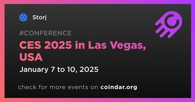 Storj to Participate in CES 2025 in Las Vegas on January 7th