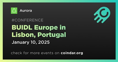Aurora to Participate in BUIDL Europe in Lisbon on January 10th