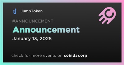 JumpToken to Make Announcement on January 13th