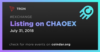 Listing on CHAOEX