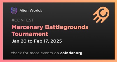 Alien Worlds to Host Mercenary Battlegrounds Tournament on January 20th