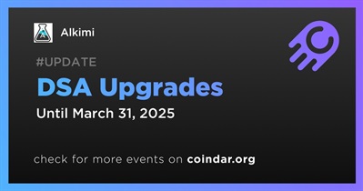 Alkimi to Update DSA in Q1