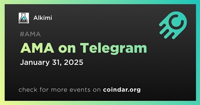 Alkimi to Hold AMA on Telegram on January 31st