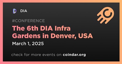 DIA to Host the 6th DIA Infra Gardens in Denver on March 1st