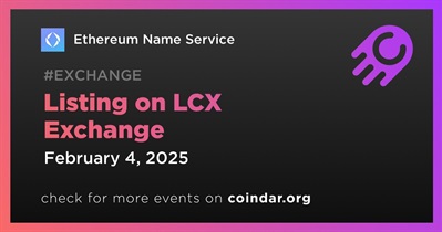 Ethereum Name Service to Be Listed on LCX Exchange