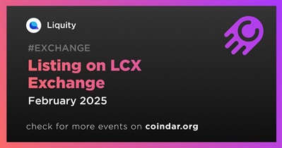 Liquity to Be Listed on LCX Exchange in February
