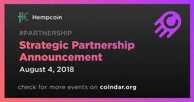 Strategic Partnership Announcement