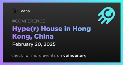 Vana to Participate in Hype(r) House in Hong Kong on February 20th