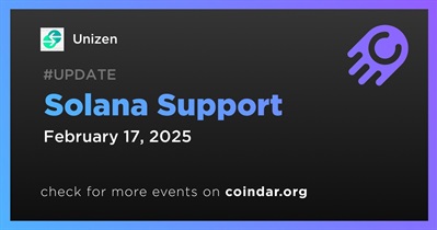 Unizen to Add Solana Support on February 17th